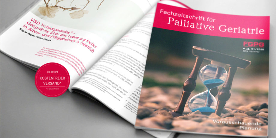 Fachzeitschrift Palliative Geriatrie 01/2020 - Der Hospiz Verlag