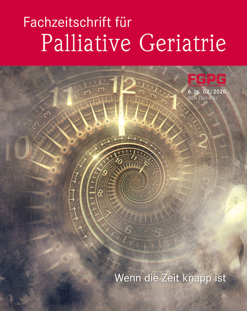 Fachzeitschrift Für Palliative Geriatrie 2/20 - Der Hospiz Verlag